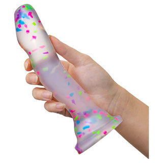 Blush Neo Elite Hanky-Panky 7.5" Purio™ Silicone Glow-in-the-Dark Dildo