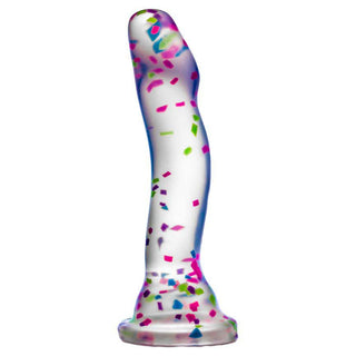 Blush Neo Elite Hanky-Panky 7.5" Purio™ Silicone Glow-in-the-Dark Dildo