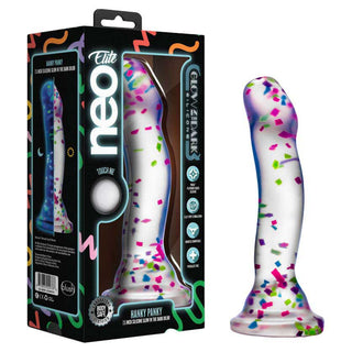 Blush Neo Elite Hanky-Panky 7.5" Purio™ Silicone Glow-in-the-Dark Dildo