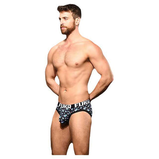 Andrew Christian FUKR Leather Pride Brief w/ ALMOST NAKED®