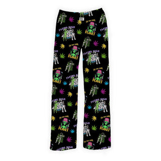 Brief Insanity Alien Weed Pajama Lounge Pants