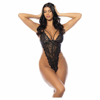 Oh La La Cheri Lucciana Lace Strappy Teddy