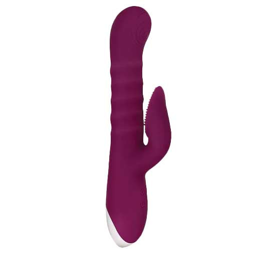 Evolved Lovely Lucy Thrusting Dual Vibrator
