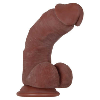 Evolved Real Supple Girthy Poseable 8.5" Realistic Dildo with Balls