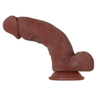 Evolved Real Supple Girthy Poseable 8.5" Realistic Dildo with Balls