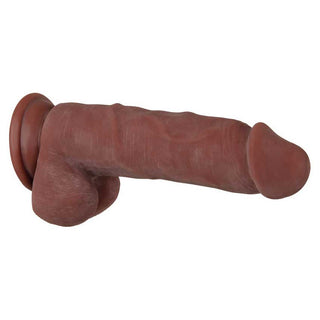 Evolved Real Supple Girthy Poseable 8.5" Realistic Dildo with Balls