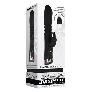 Evolved Rapid Rabbit Thrusting Dual Rabbit Vibrator