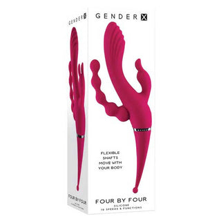 Gender X Four By Four Dual-Ended Multi-Stimulating Vibrator