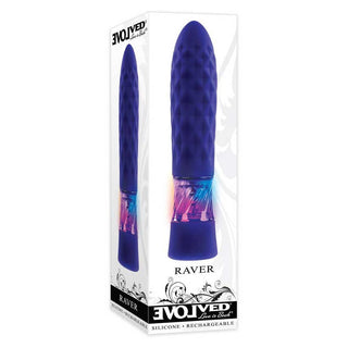 Evolved Raver Light-Up Silicone Bullet Vibrator