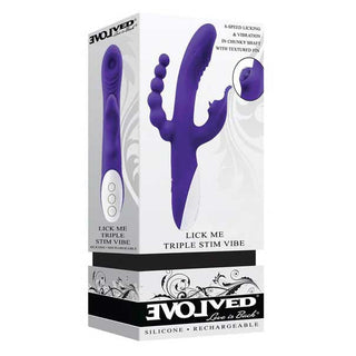 Evolved Lick Me Triple Action Vibrator