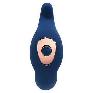 Gender X True Blue Rechargeable Thrusting Vibrating Anal Plug