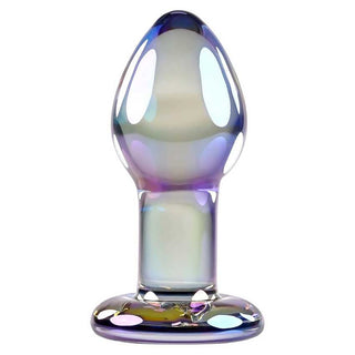 Playboy Jewels Iridescent Glass Anal Plug