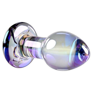 Playboy Jewels Iridescent Glass Anal Plug