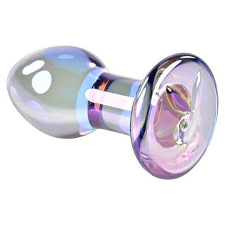 Playboy Jewels Iridescent Glass Anal Plug