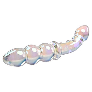 Playboy Jewels Iridescent Glass Double-Ended Dildo