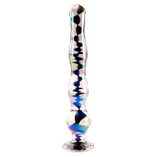 Playboy Jewels Iridescent Glass Wand Dildo