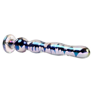 Playboy Jewels Iridescent Glass Wand Dildo