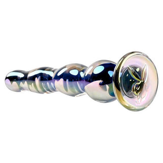 Playboy Jewels Iridescent Glass Wand Dildo