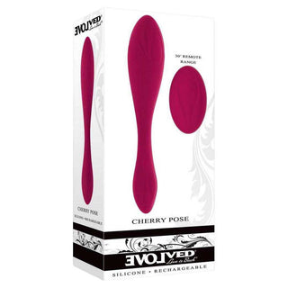 Evolved Cherry Pose 6" Remote-Controlled Posable Vibrator