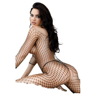 Killer Legs Women's Open Gauge Crotchless Fishnet Bodystocking