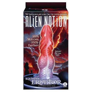 Alien Nation Eruptor 10" Silicone Self Lubricating Dildo