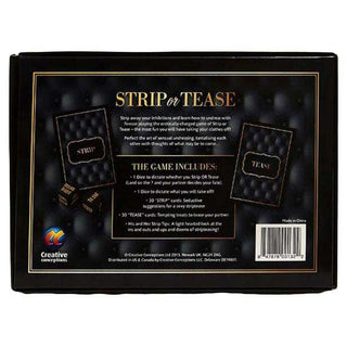Creative Conceptions Strip Or Tease Card Game