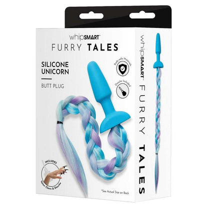 Whipsmart Furry Tales Silicone Unicorn Butt Plug