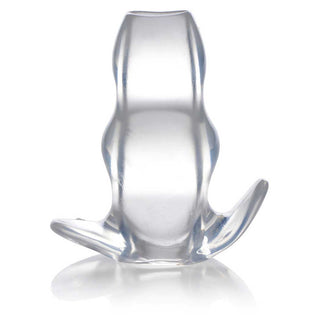 Master Series Clear View Hollow Anal Plug