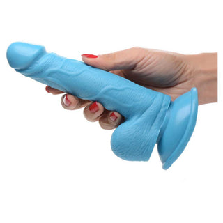 Pop Peckers 6.5" Dildo with Balls and Suction Cup