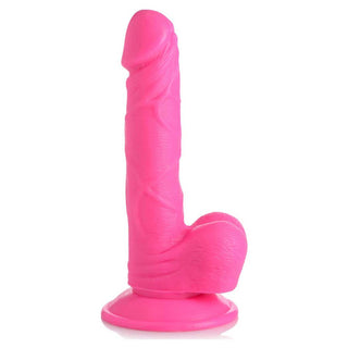 Pop Peckers 6.5" Dildo with Balls and Suction Cup