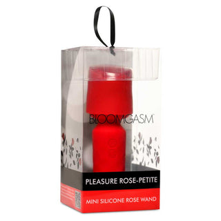 Bloomgasm Pleasure Rose Petite Mini Silicone Rose Wand