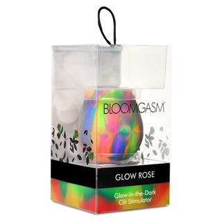 Bloomgasm Glow Rose Glow-in-the-Dark Rose Clit Stimulator