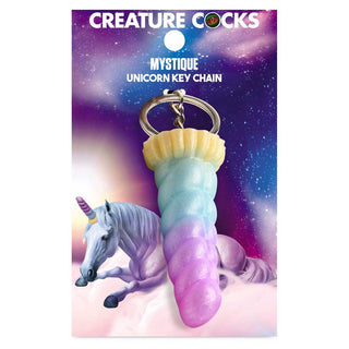 Creature Cocks Mystique Unicorn Keychain