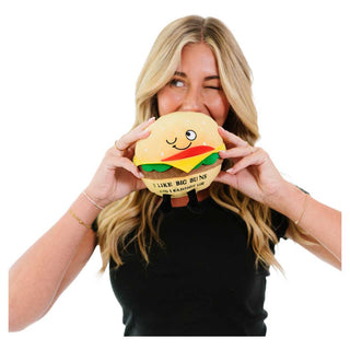 Punchkins "I Like Big Buns & I Cannot Lie" Plush Hamburger