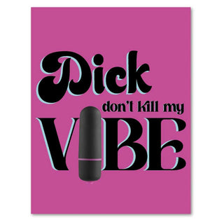 KushKards Naughty Vibes Vibrator Greeting Card