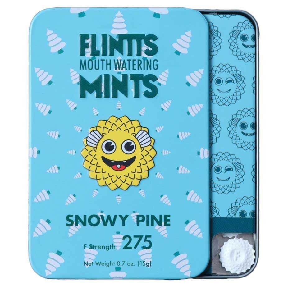 Flintts Mints Snowy Pine F Strength 275 0.7oz – Excitement
