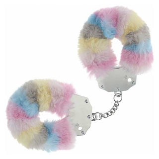 Ouch! Heavy-Duty Fluffy Metal Handcuffs
