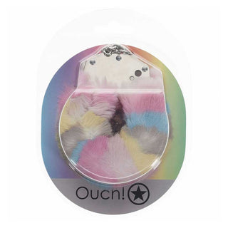 Ouch! Heavy-Duty Fluffy Metal Handcuffs