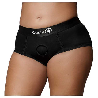 Ouch! Vibrating Strap-On Brief