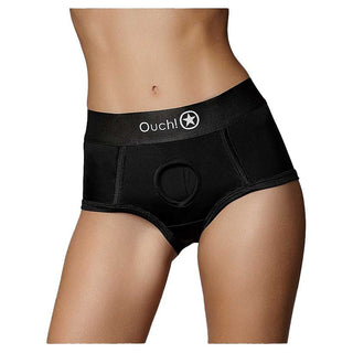 Ouch! Vibrating Strap-On Brief