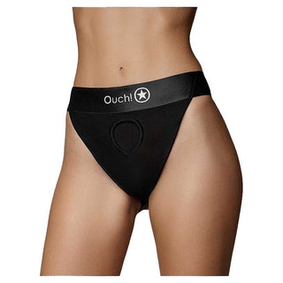 Ouch! Vibrating Strap-on Panty Harness