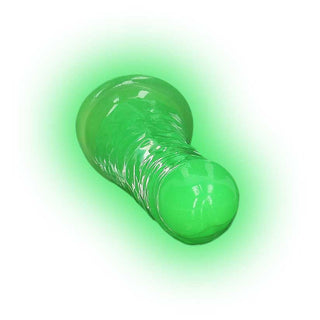 RealRock Slim Glow-In-The-Dark 6" Dildo with Suction Cup