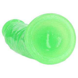 RealRock Slim Glow-In-The-Dark 6" Dildo with Suction Cup