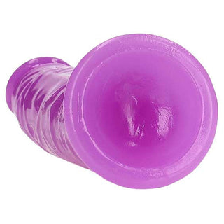 RealRock Slim Glow-In-The-Dark 6" Dildo with Suction Cup