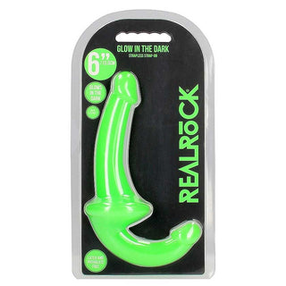 RealRock Strapless Glow-In-The-Dark 6" Strap-On