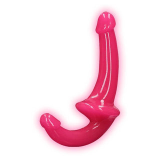 RealRock Strapless Glow-In-The-Dark 6" Strap-On