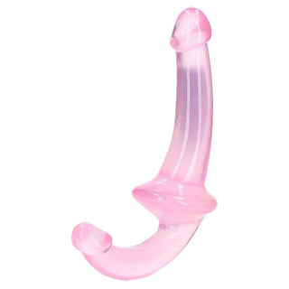 RealRock Crystal Clear 6" Strapless Strap-On