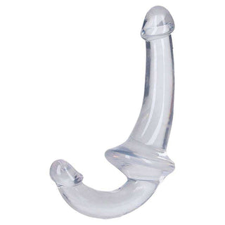 RealRock Crystal Clear 6" Strapless Strap-On