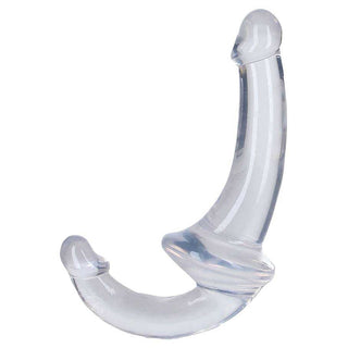 RealRock Crystal Clear 6" Strapless Strap-On