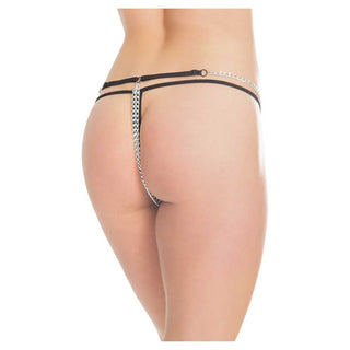 Coquette Crotchless Chain G-string